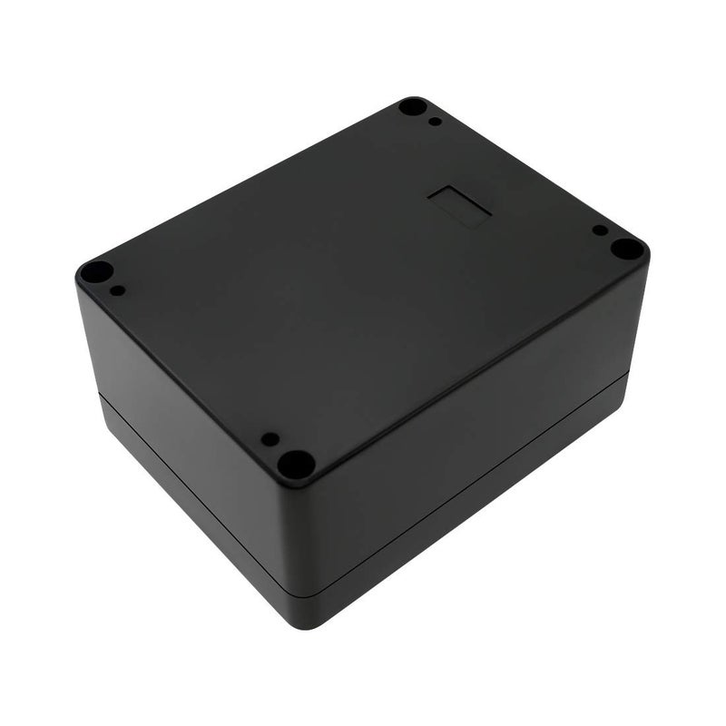LeMotech ABS Plastic Electrical Project Case Power Junction Box, Project Box Black 4.5" x 3.5" x 2.2" (115 x 90 x 55 mm)(Pack of 2) - Image 3